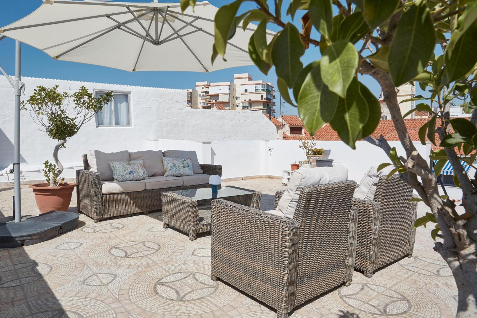 City Center Penthouse With Solarium 2 Minutes From The Beach Fuengirola Buitenkant foto